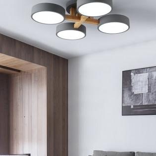 Потолочная светодиодная люстра Inodesign Joist Gray 40.6211 - 1